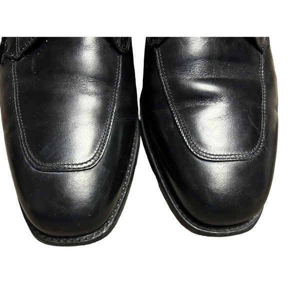 Allen Edmonds Burton Black Leather Apron Toe Derby Oxford Dress Shoes Mens 8.5 D main image 14